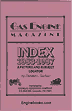 Gas Engine Magazine INDEX 1983 - 1987